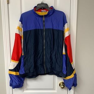 Men’s Full Zip Mid-Weight Multicolored Jacket XL